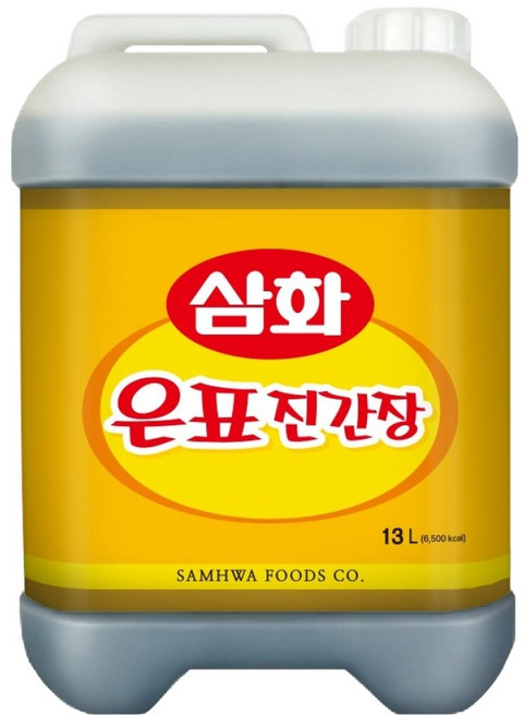삼화 은표 진간장, 1개, 13L