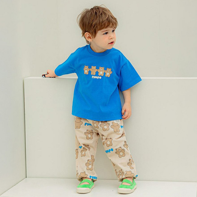 삠뽀요 모이베어 상하의 세트 PLRCE15