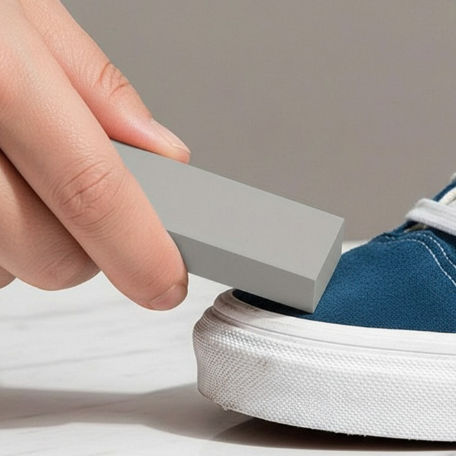 마켓피아 신발 얼룩 제거 클리너 스틱형 누벅 지우개 7.7 x 2.7 x 1.8 cm, 회색, 5개