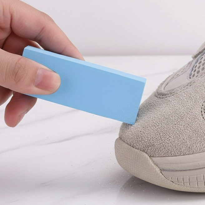마켓피아 신발 얼룩 제거 클리너 스틱형 누벅 지우개 7.7 x 2.7 x 1.8 cm, 하늘색, 5개
