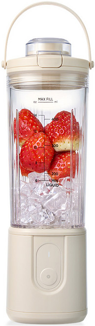 모리츠 블렌고 트라이탄 무선 텀블러믹서기 아이보리, MO-BG400IV