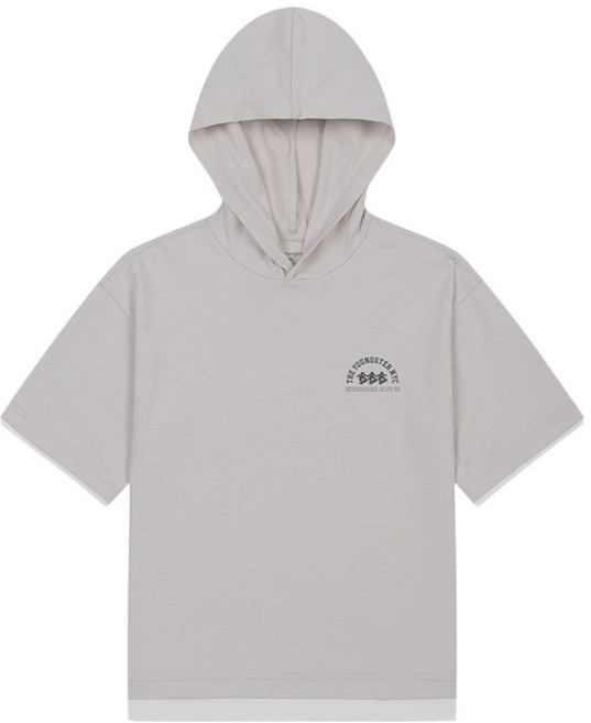 theyoungster Polham Kids 兒童涼感彈力連帽短袖T恤