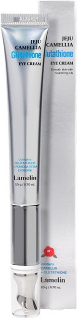 Lamelin 濟州山茶花穀胱甘肽震動眼霜, 20g, 1個