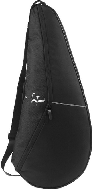 윌슨 RF 라켓 싱글 커버 백 WR8044001001, 블랙, 1개