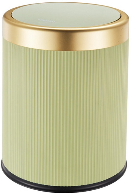 썬앤드림 세련된 거실 주방 더블 버킷 쓰레기통 15L, 그린