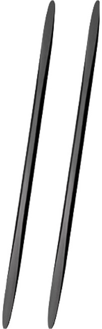 내차쏙 착붙 도어 범퍼가드, 블랙, 2개