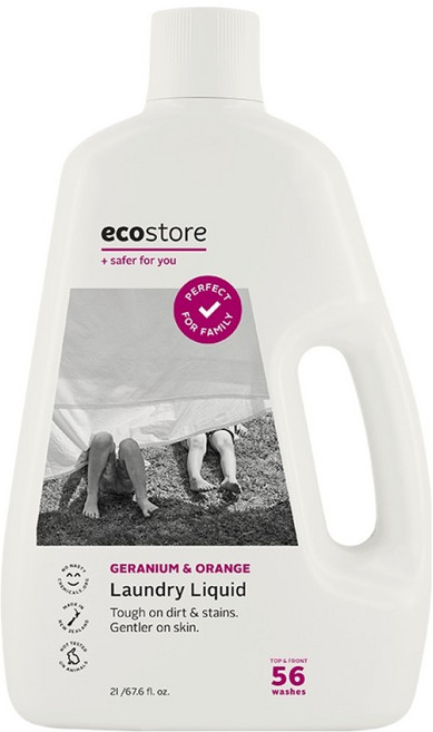 ecostore 宜可誠 洗衣精 天竺葵橙香 正裝, 2L, 1個