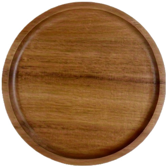 쿠쏘 홈카페 다도 우드 트레이 플레이팅 받침대 D, 1개