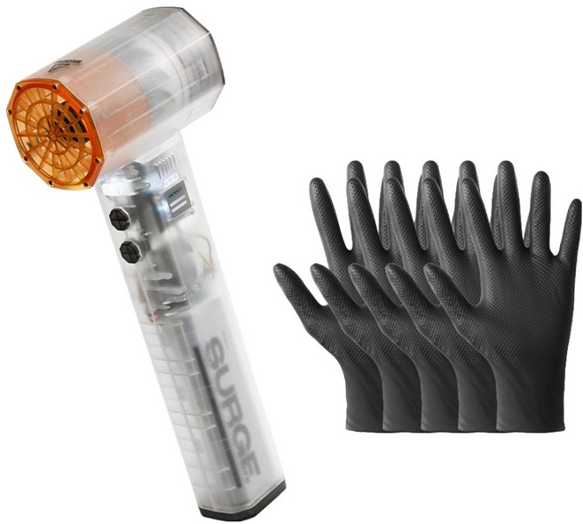 벤딕트 무선 초강력 에어건 써지 베이직 패키지, 클리어화이트, VDT-S64B