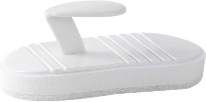 미네릭 욕실 세면대 청소 핸드헬드 스펀지 브러쉬, 1개, NSG000050