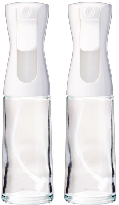 아케이바이 초미세 안개분사 스프레이 유리병 200ml, 투명, 2개