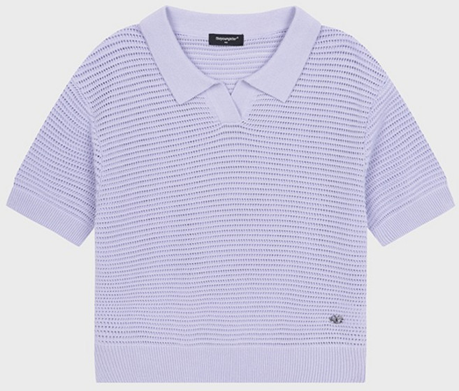 theyoungster Polham Kids 兒童翻領短袖毛衣