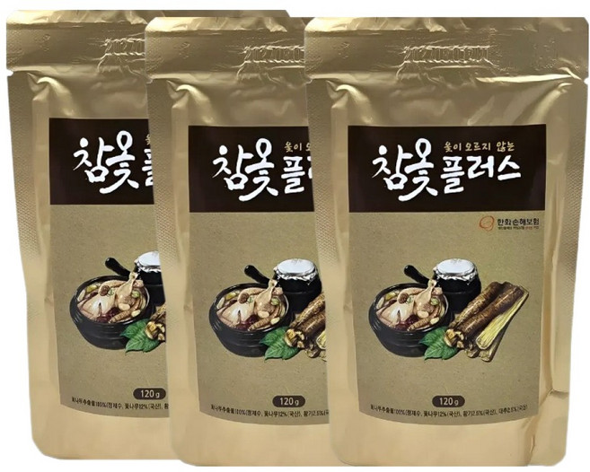 원바이오텍 참옻 플러스 추출액, 120g, 3개