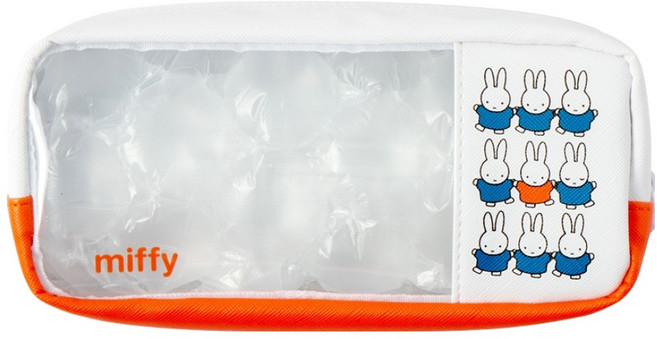 미피 볼륨 파우치, 오렌지, 1개