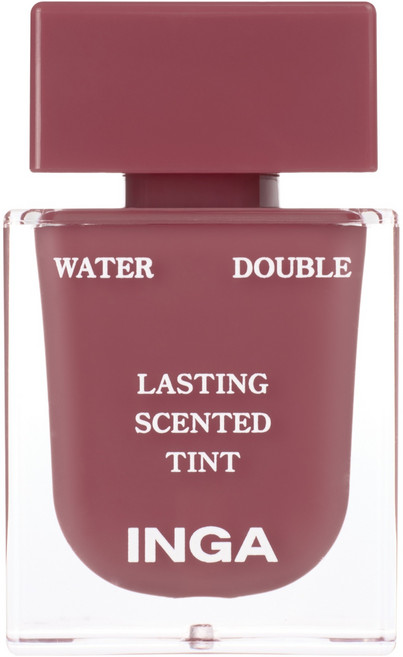 INGA Cosmetics 水潤持久香氛唇釉, 橡木藕紫色, 1個
