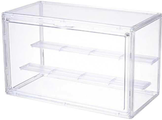 마다꾸미 아크릴 수납장 03 투명 3단, 1개