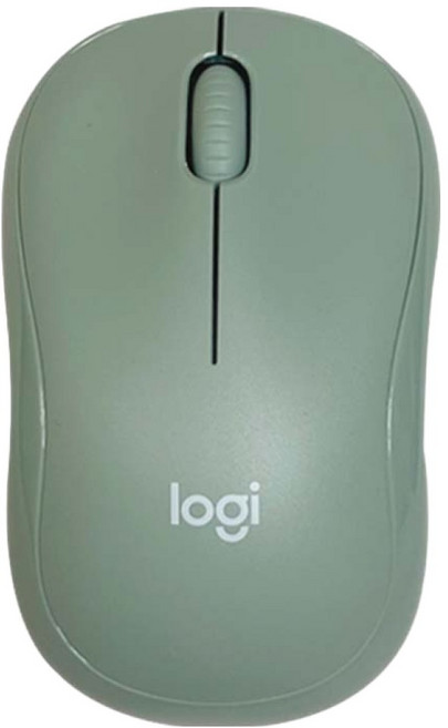 로지텍 무소음 무선 마우스 병행, Green, M221