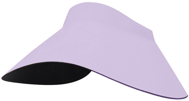 YUNMI 加寬帽簷無痕遮陽帽/空頂防曬機能帽 UPF50+