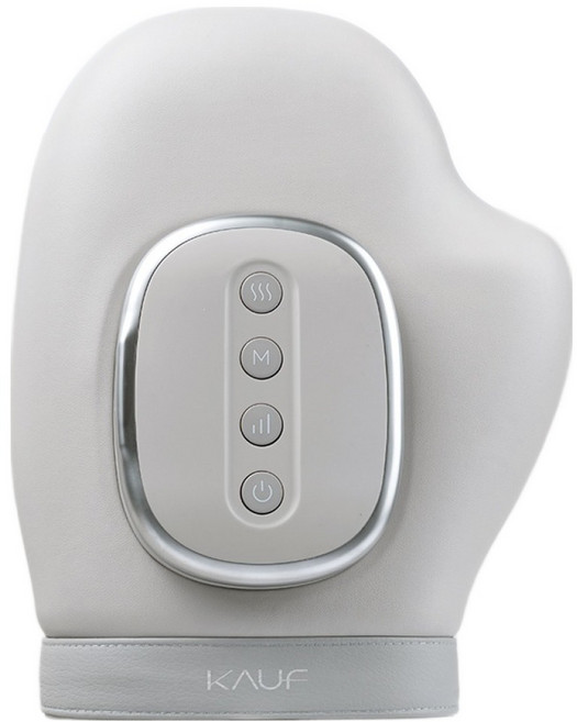 카프 무선 온열 공기압 손 마사지기, 그레이, KF-WM120