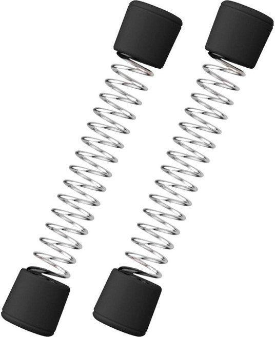 깔끔더하기 세탁기 문고정 스토퍼, 2개, 블랙