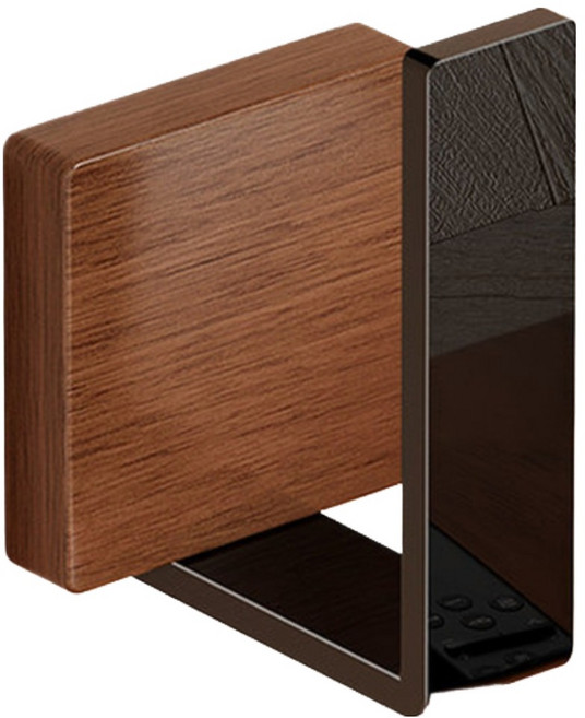 동글이 컴팩트한 내구성 높은 견고한 범용형 무타공 셋톱박스 브라켓 TYPE 1 50 x 50 x 75 mm, 1개