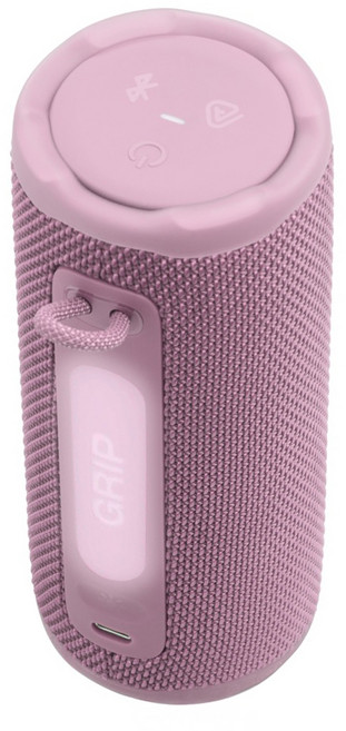 JBL 公司貨 氛圍燈效可攜型防水藍牙喇叭, 粉紅色, Grip