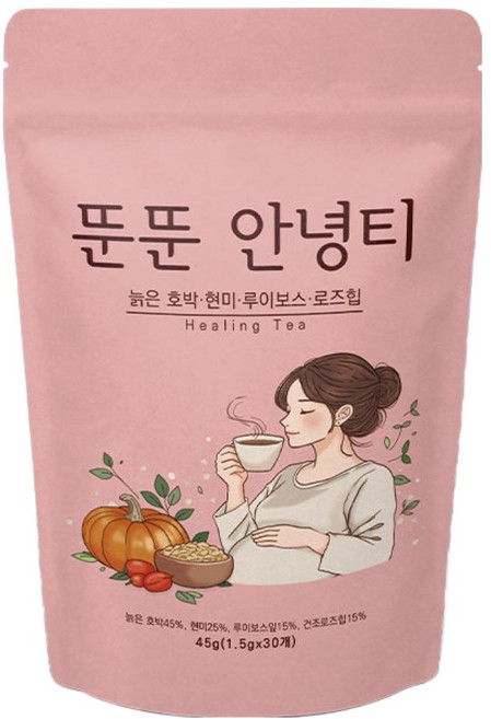 조은약초 뚠뚠 안녕티, 단품, 1.5g