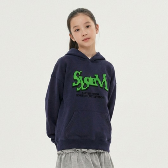 제니키즈 오버핏 시스템 후드티 JN2040H