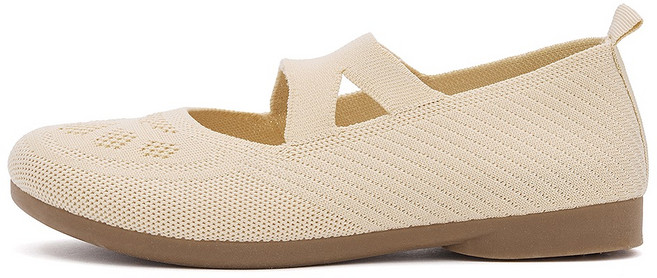 J SHOE Owner 超輕量針織平底鞋 2cm