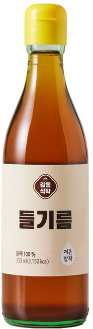 감동식탁 들기름, 1개, 350ml