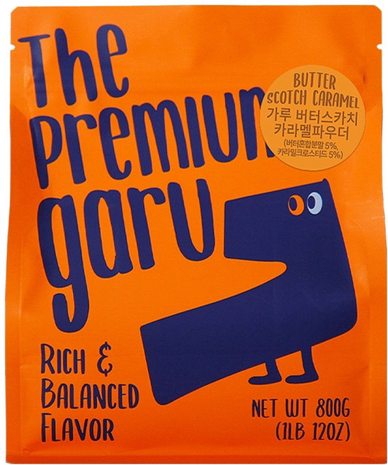 가루 버터스카치 카라멜 파우더, 800g, 800ml, 1개입, 1개