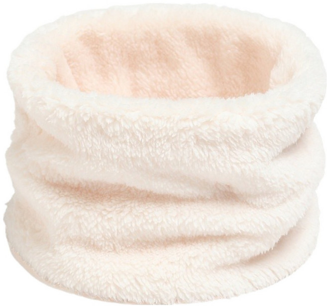 하임픽 여성용 보온 코디 넥워머, 베이지, 1개