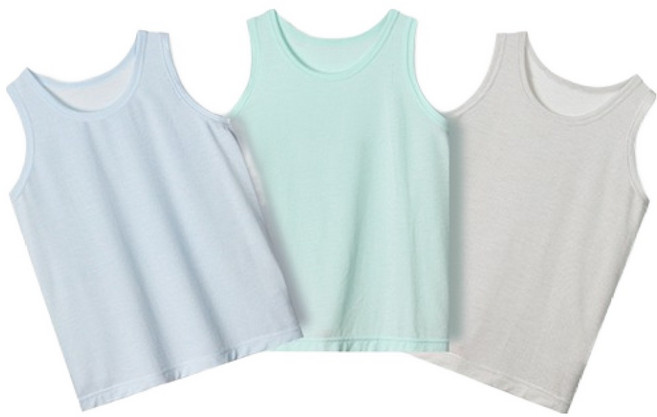 유니프랜드 베이직 모달 남런닝 3종 세트