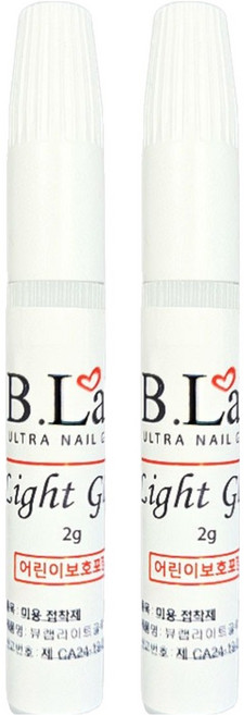 뷰랩 라이트글루, 투명, 2개