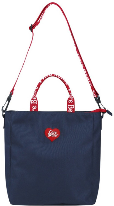 케어베어 하트로고 데일리 신주머니 보조가방
