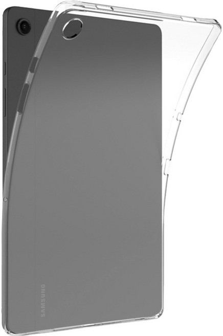 더조은셀러 태블릿 민무늬 젤리 케이스, 투명, 1개