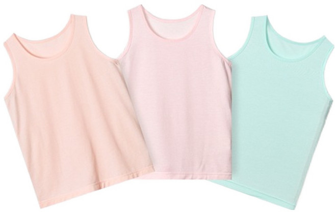 unifriend 基本款莫代爾女童背心3件組