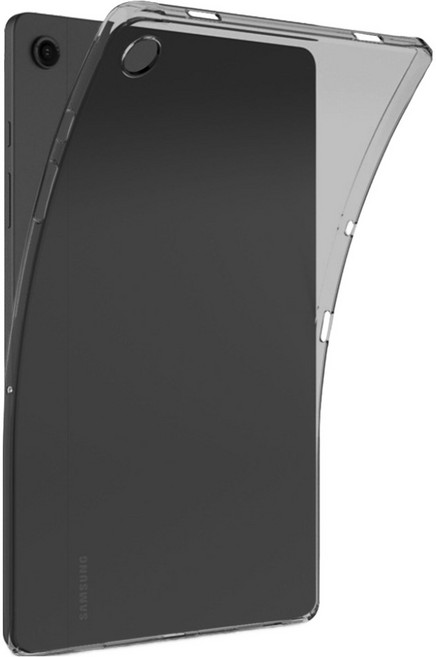 더조은셀러 태블릿 민무늬 젤리 케이스, 그레이, 1개