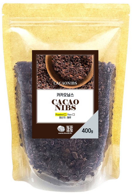 견과공장 카카오닙스, 400g, 1개