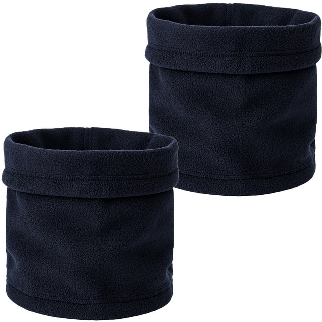 하임픽 방한 넥워머 겸용 털모자, 네이비, 2개