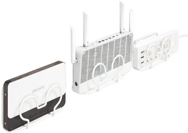 다온 정돈된 안정적인 편의성 높은 셋톱박스 브라켓 TYPE 4 180 x 80 x 160 mm, 3개