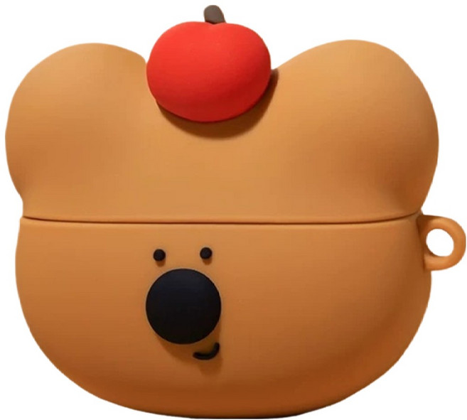 CASHCOO 귀여운 에어팟 케이스, 체리곰, 1개