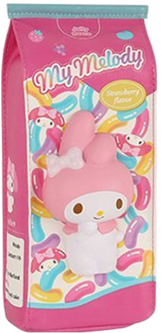 WINGHOUSE 牛奶盒造型軟軟收納包, 美樂蒂, 1個