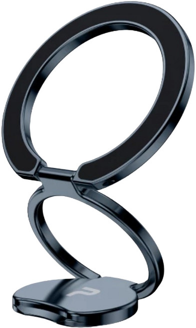 POLYWELL 寶利威爾 雙面磁吸手機支架/MagSafe指環支架 鋁合金 角度可調 PW15-T65-1014, 藍色, 1個