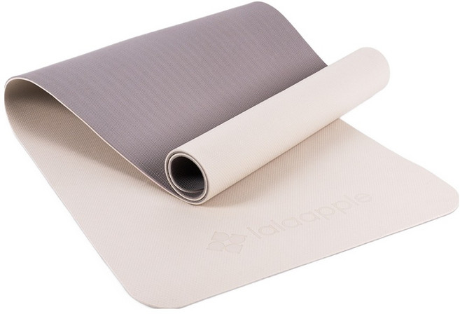 라라애플 TPE 요가매트 양면, 밀키 베이지, 1개