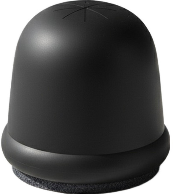 마켓피아 가구 다리 보호 캡 소음 방지 미끄럼 방지 패드 블랙, 4개