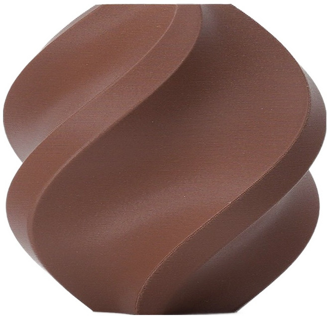 뱀부랩 필라멘트 PLA Matte 리필형 1kg, 매트 다크 브라운(11801)