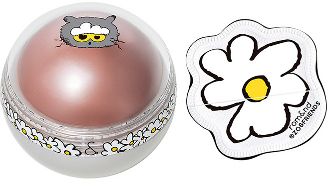 rom&nd 台灣公司貨 果汁腮紅球 ZO&FRIENDS聯名款 含粉撲 8.4g, 09 蜜光雛菊, 1個