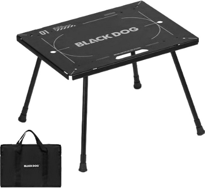 BLACK DOG 黑狗 IGT 模組輔助桌 BD063, 黑色