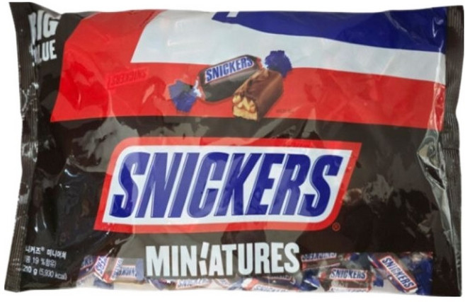 SNICKERS 士力架 迷你, 1.21kg, 1個